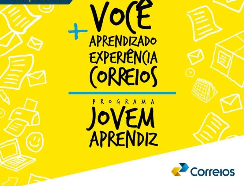 jovem aprendiz Correios vagas